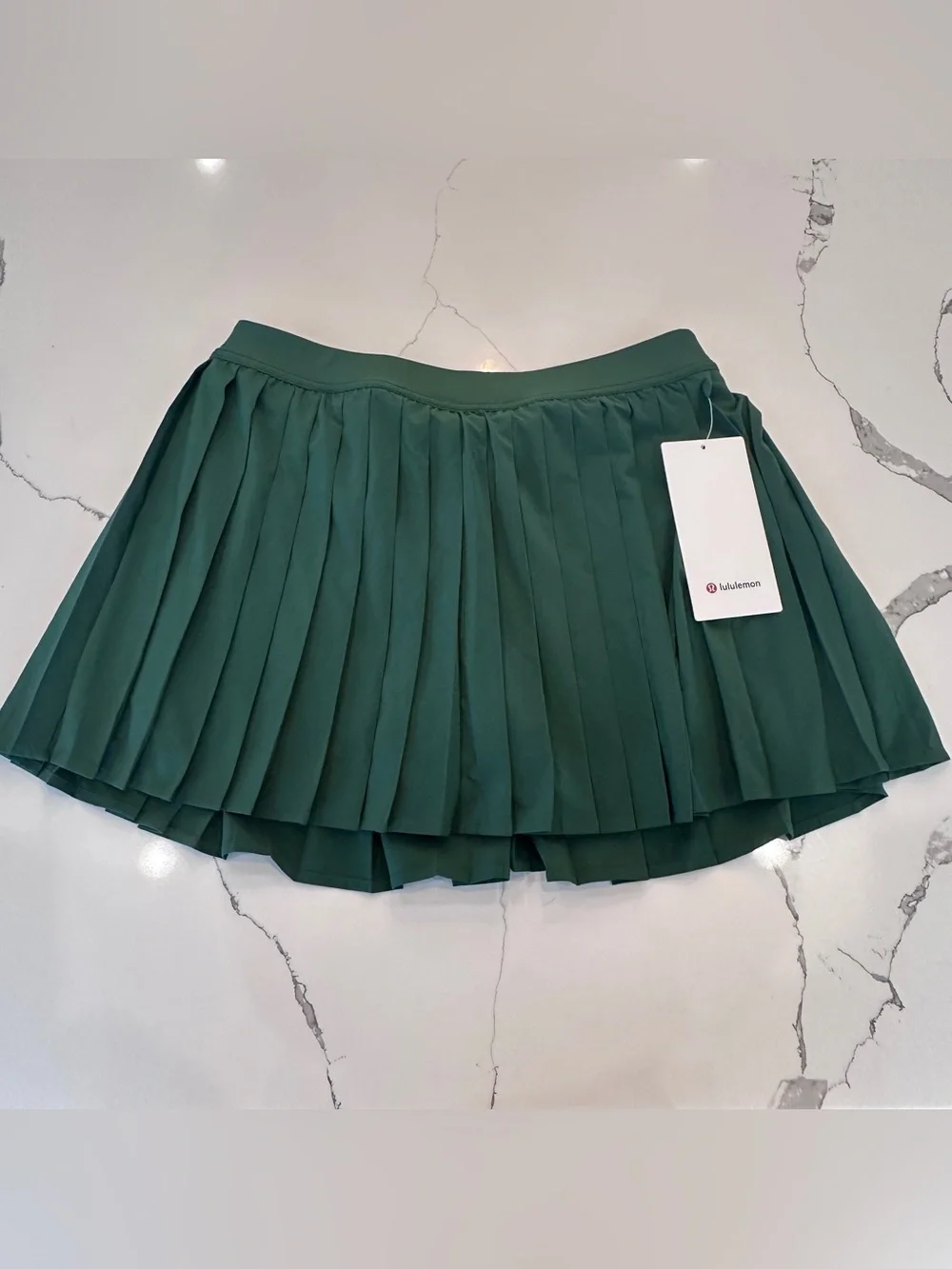 Lululemon High Rise Pleated Tennis Skirt Sz 10 Ivy Grove NWT